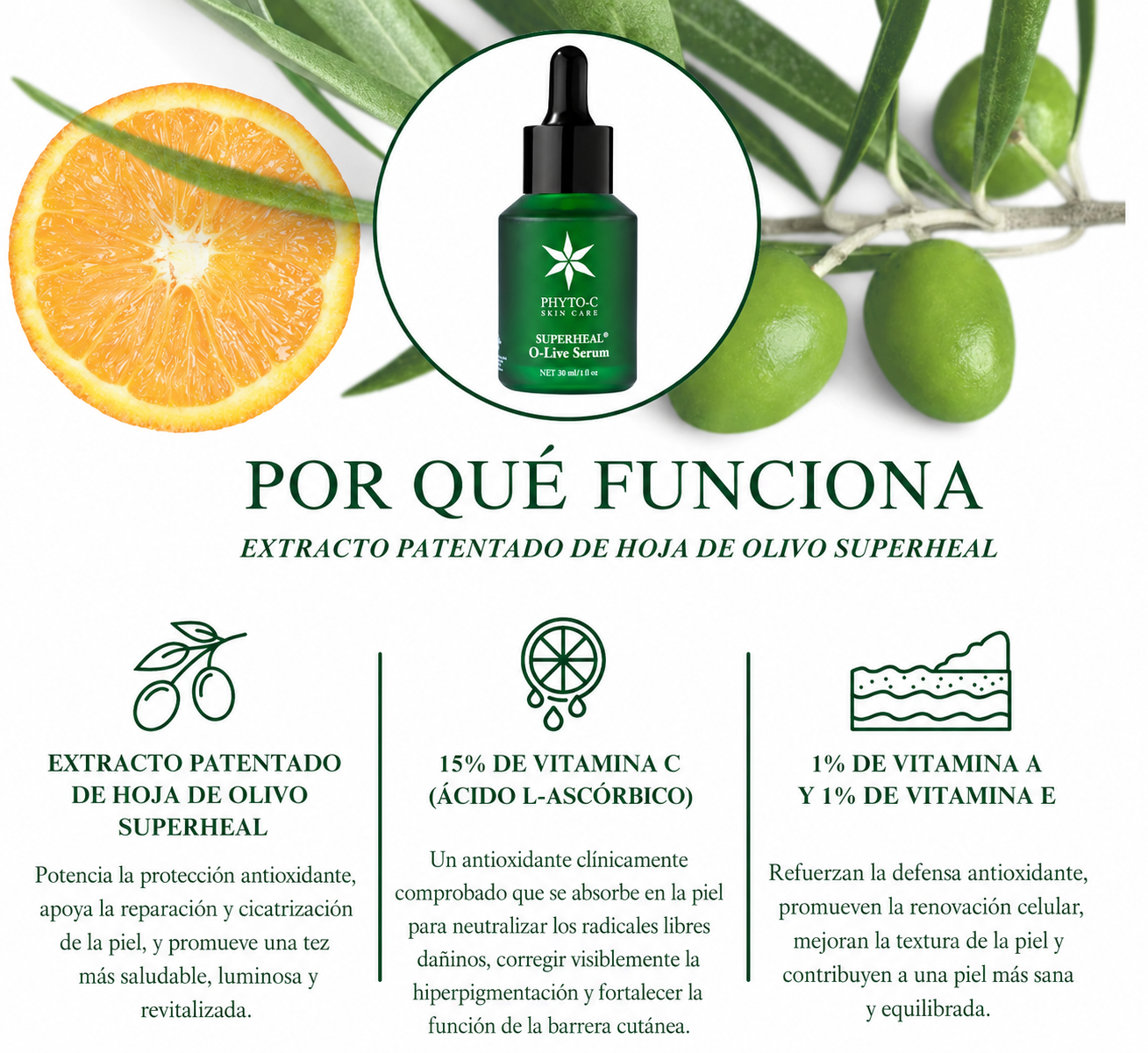 Superheal O-Live Serum